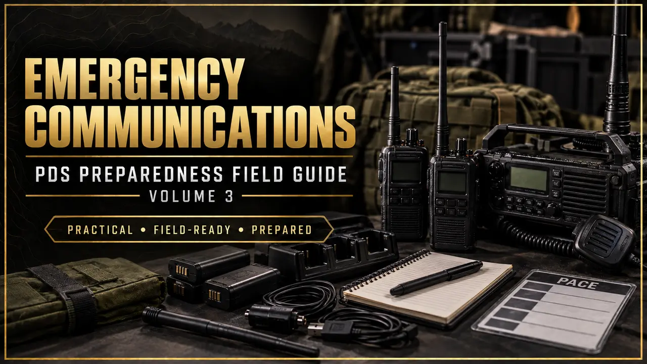 Emergency Communications, PDS Preparedness Field Guide Volume 3