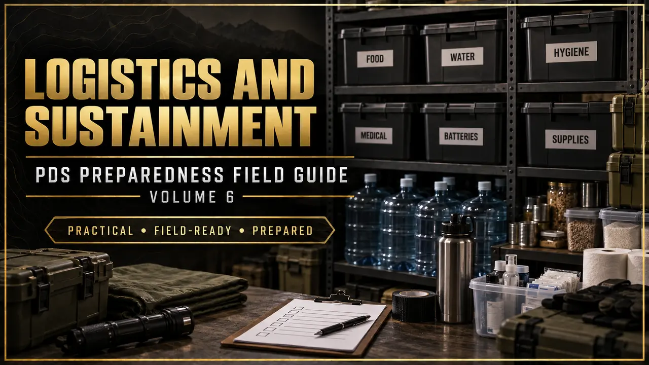 Logistics and Sustainment, PDS Preparedness Field Guide Volume 6